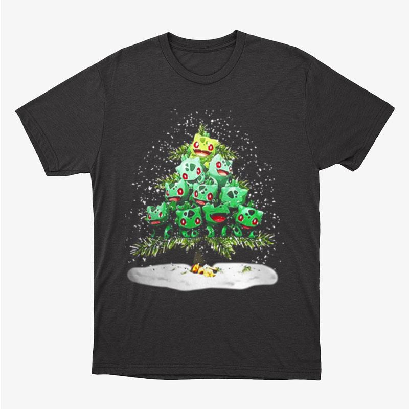 Christmas Tree Bulbasaur Pokemon Unisex T-Shirt Hoodie Sweatshirt