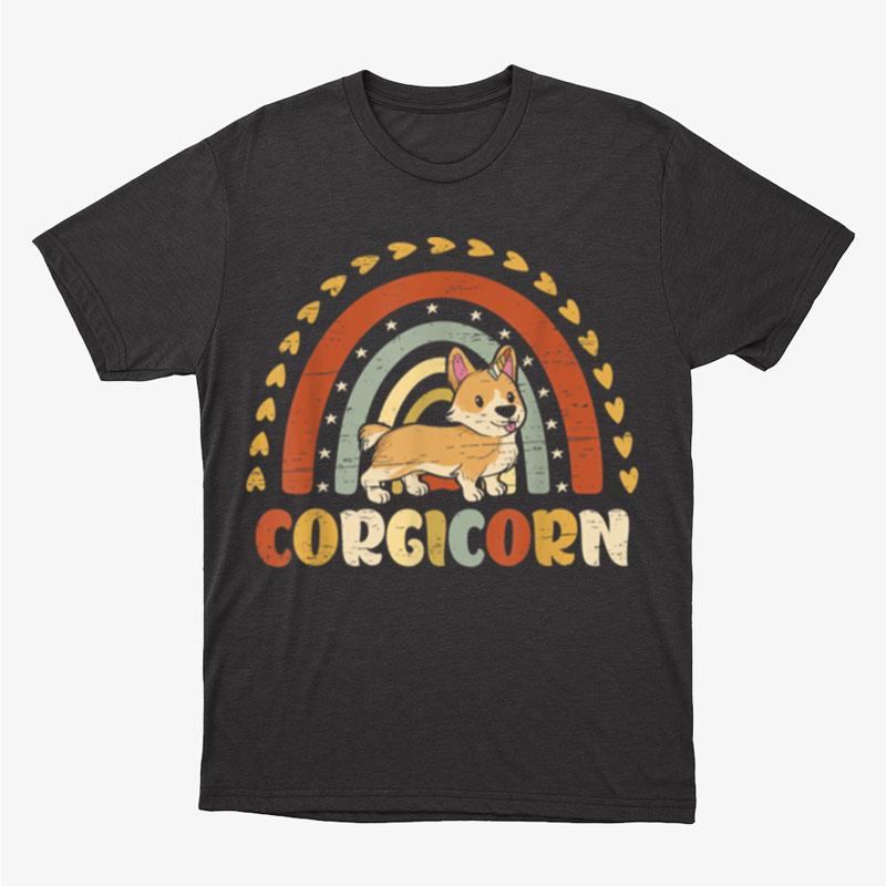 Corgicorn Unicorn Horn Paw Lovers Puppies Dog Owners Unisex T-Shirt Hoodie Sweatshirt
