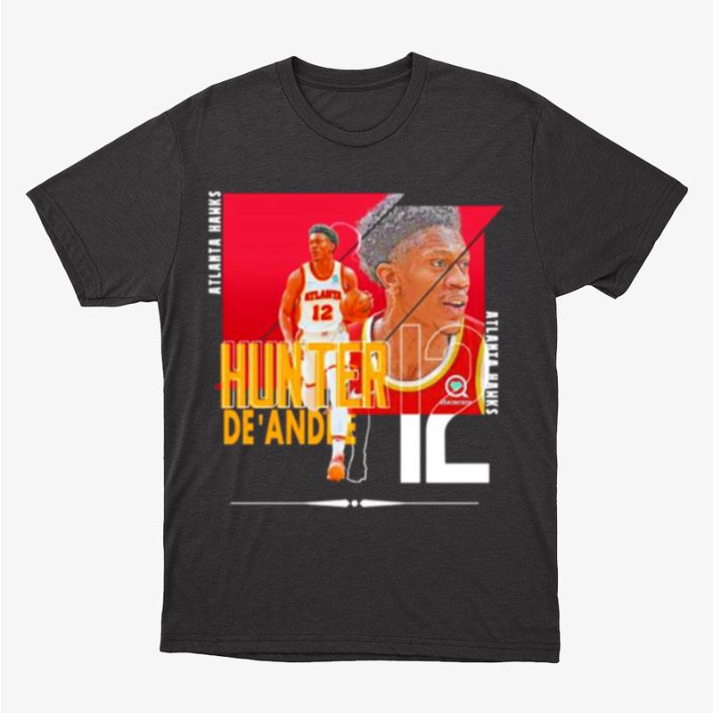 De'Andre Hunter Atlanta Hawks Basketball Poster Unisex T-Shirt Hoodie Sweatshirt