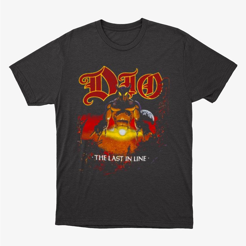 Dio Last In Line Tour Heavy Metal Rock Band Concert Unisex T-Shirt Hoodie Sweatshirt