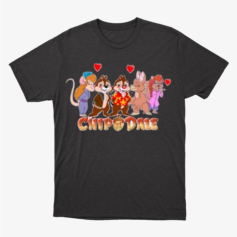 Disney Best Movie Chip N Dale Friends Unisex T-Shirt Hoodie Sweatshirt