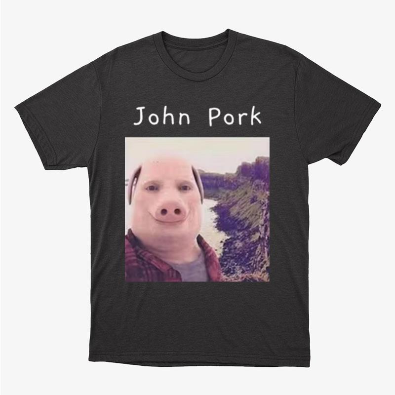 John Pork Graphic Rest In Peace Unisex T-Shirt Hoodie Sweatshirt