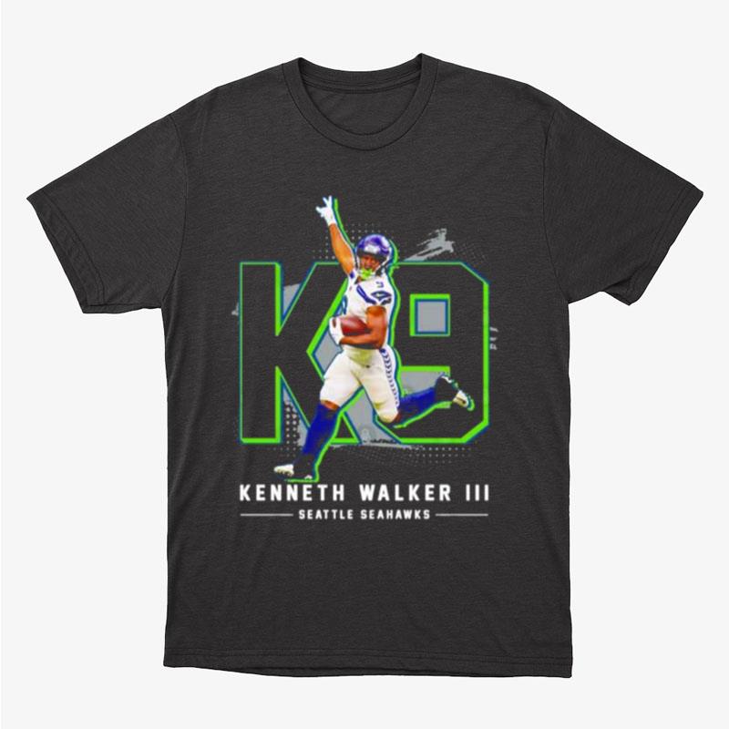 K9 Kenneth Walker Iii Seattle Seahawks Football Unisex T-Shirt Hoodie Sweatshirt