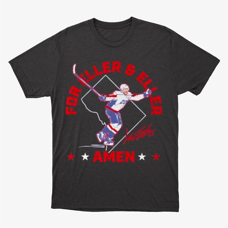 Lars Eller For Eller And Eller Amen Washington Capitals Hockey Unisex T-Shirt Hoodie Sweatshirt