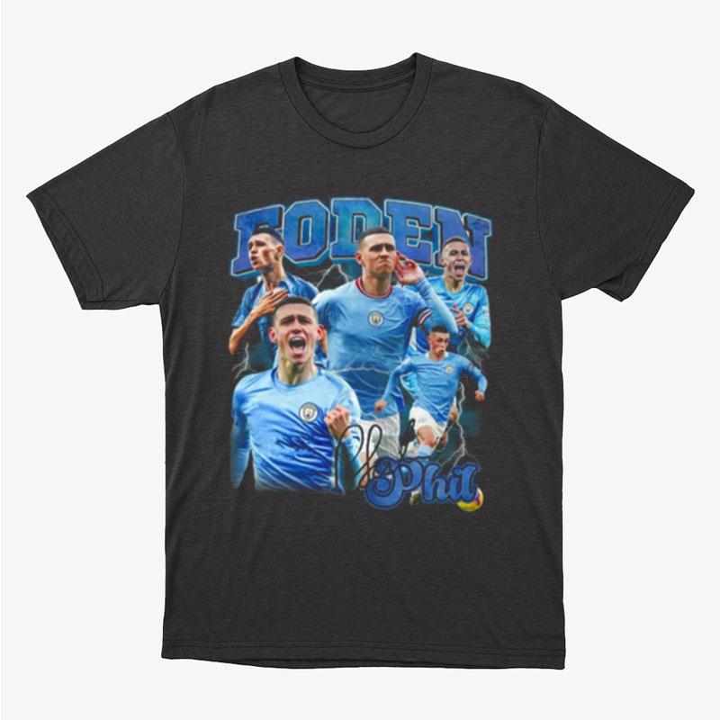 Phil Foden Manchester City Football Soccer Unisex T-Shirt Hoodie Sweatshirt