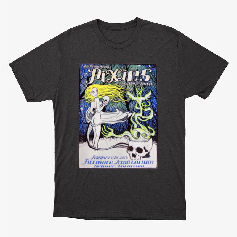 Pixies Best Coast Fillmore Denver Unisex T-Shirt Hoodie Sweatshirt