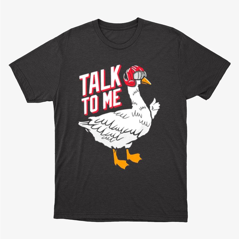 Topgun Talk To Me Goose Design Unisex T-Shirt Hoodie Sweatshirt