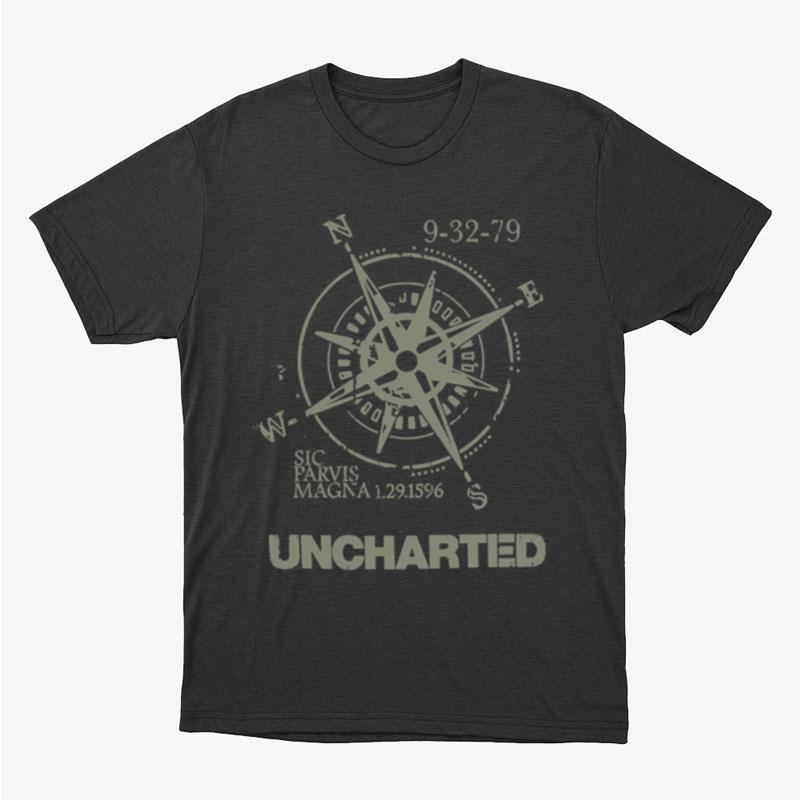 Uncharted Sic Parvis Magna Unisex T-Shirt Hoodie Sweatshirt