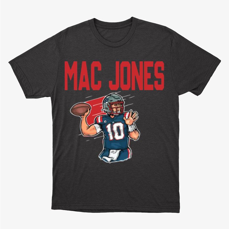 10 Mac Jones Design Gift For Football Fans Unisex T-Shirt Hoodie Sweatshirt