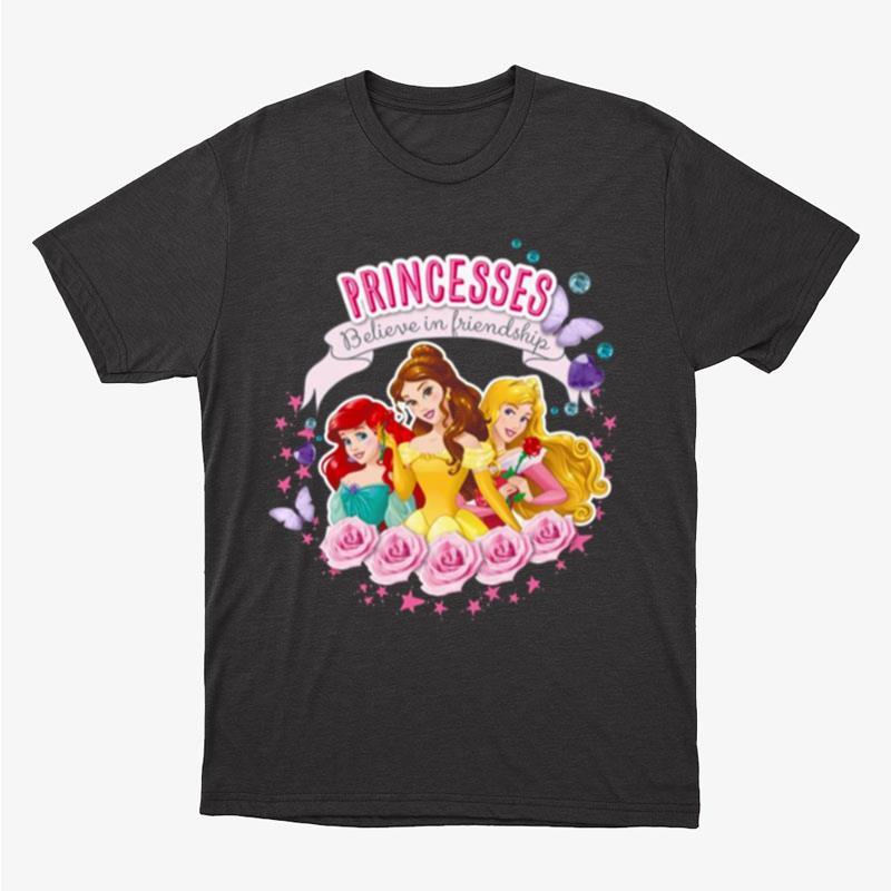 Ariel Belle And Aurora Disney Princess Unisex T-Shirt Hoodie Sweatshirt