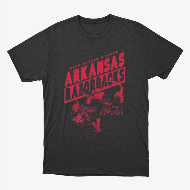 Baum Walker Stadium Arkansas Razorbacks Baseball Unisex T-Shirt Hoodie Sweatshirt