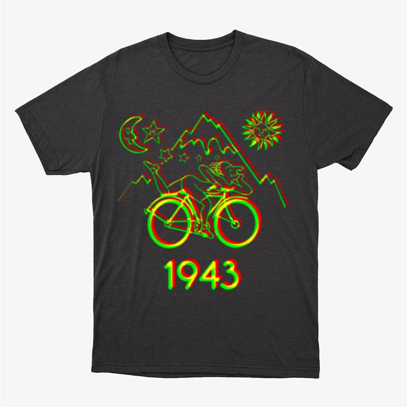 Bicycle Day 1943 Lsd Acid Hofmann Trip Unisex T-Shirt Hoodie Sweatshirt