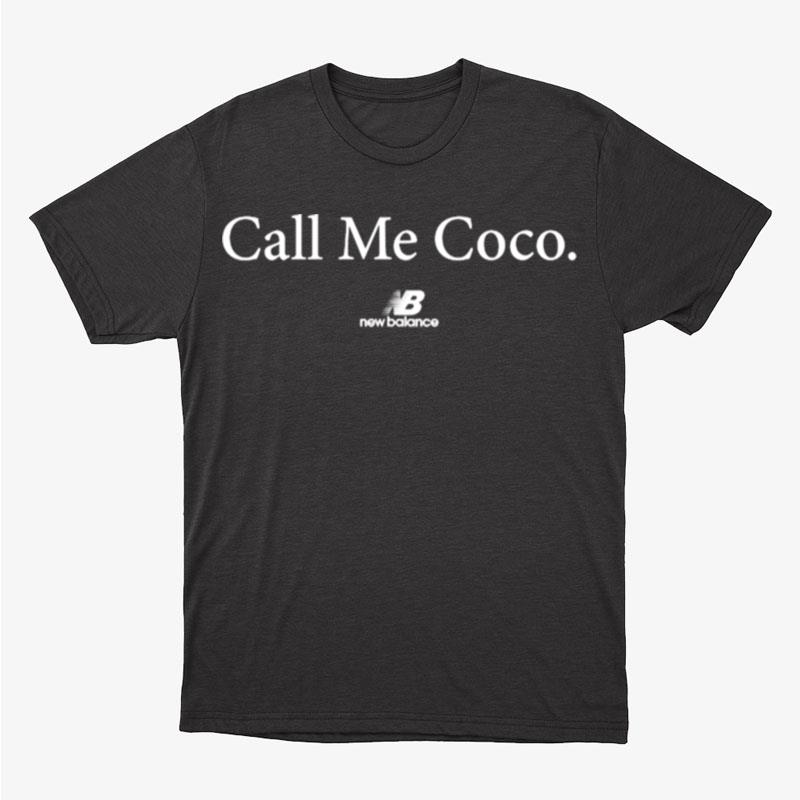 Call Me Coco New Balance Unisex T-Shirt Hoodie Sweatshirt