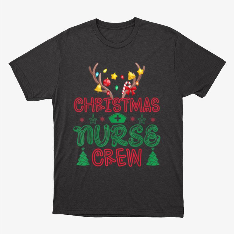 Christmas Nurse Crew Deer Unisex T-Shirt Hoodie Sweatshirt