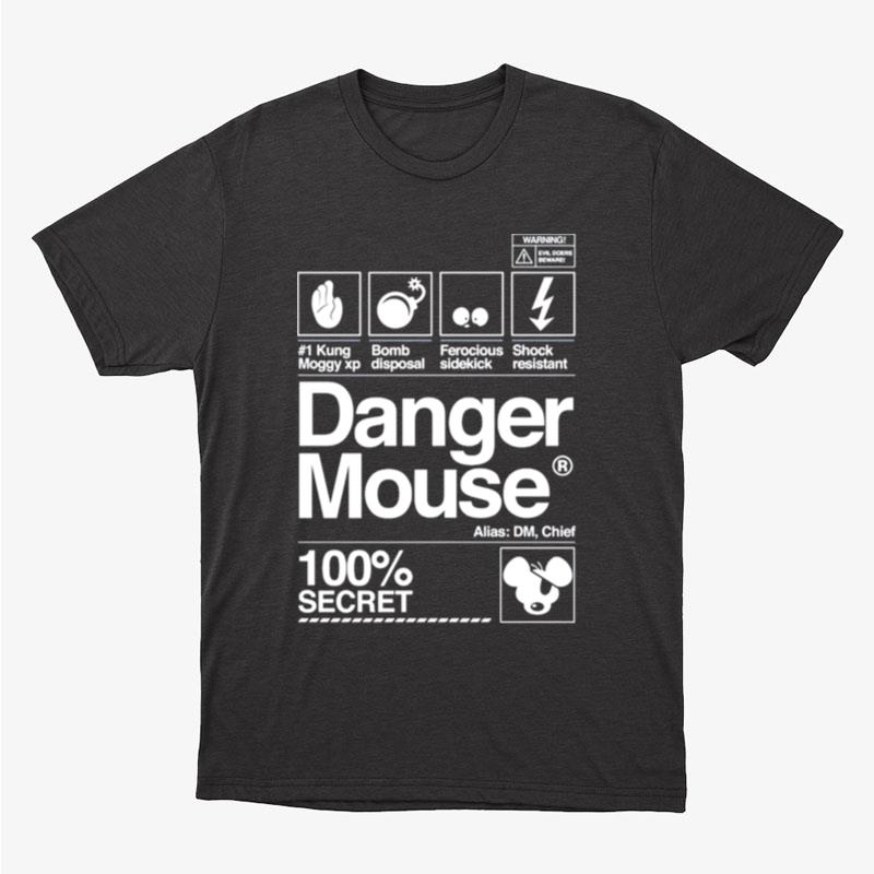 Danger Mouse Secret 100 Secre Unisex T-Shirt Hoodie Sweatshirt