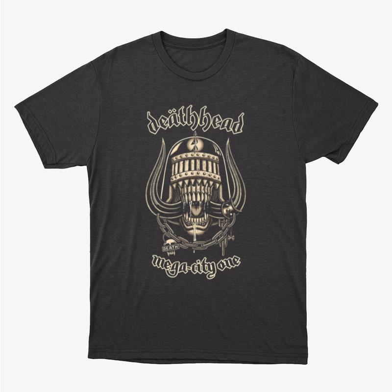 Death Head Mega City One Judge Death Unisex T-Shirt Hoodie Sweatshirt