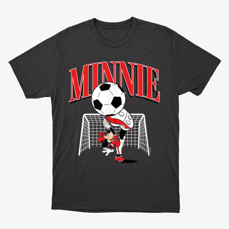 Disney Minnie Retro Soccer Unisex T-Shirt Hoodie Sweatshirt