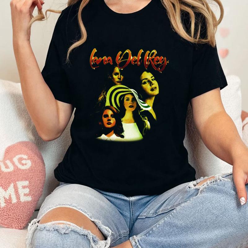 Engraving Style Lana Del Rey Unisex T-Shirt Hoodie Sweatshirt