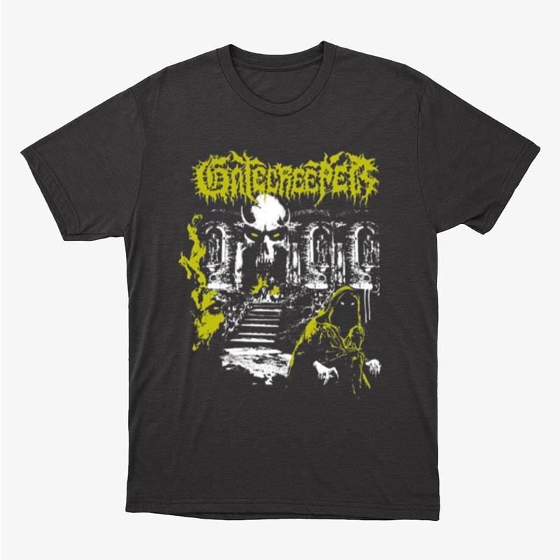 Fan Art Gatecreeper Death Metal Yellow Design Unisex T-Shirt Hoodie Sweatshirt