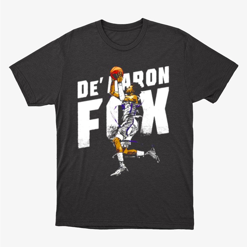 Fanart Sacramento Kings De'Aaron Fox Unisex T-Shirt Hoodie Sweatshirt
