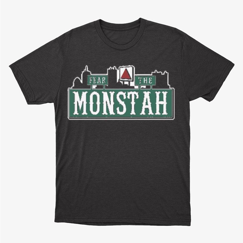 Fear The Green Monsta Sticker Unisex T-Shirt Hoodie Sweatshirt