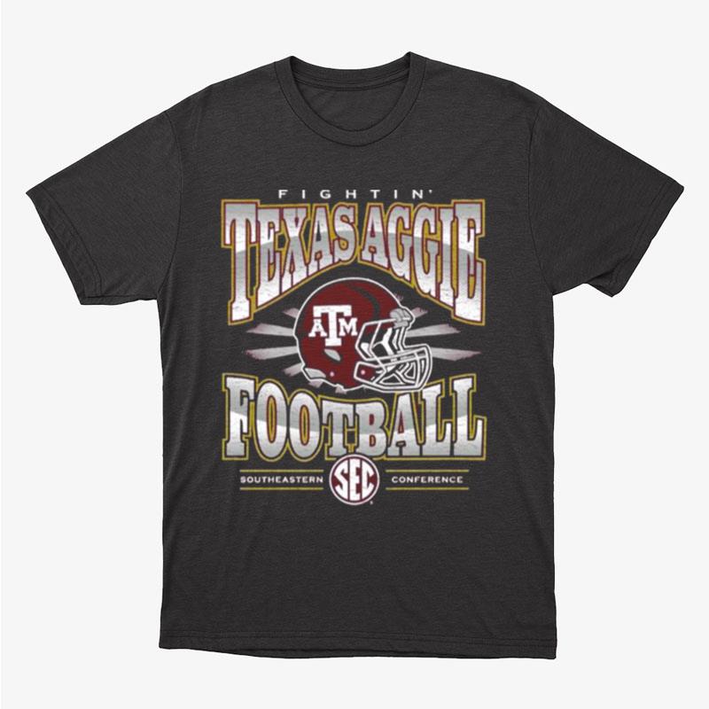 Fightin' Texas A&M Sec Football Helmet Southeastern Conference Unisex T-Shirt Hoodie Sweatshirt