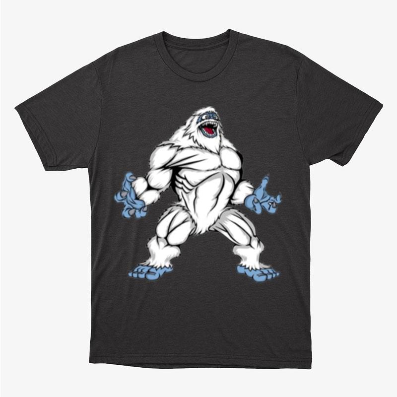 Funny Abominable Snowman Graphic Design Unisex T-Shirt Hoodie Sweatshirt