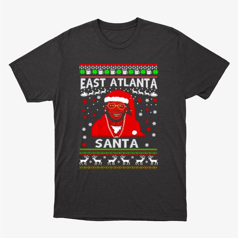 Gucci Mane East Atlanta Santa Christmas Unisex T-Shirt Hoodie Sweatshirt