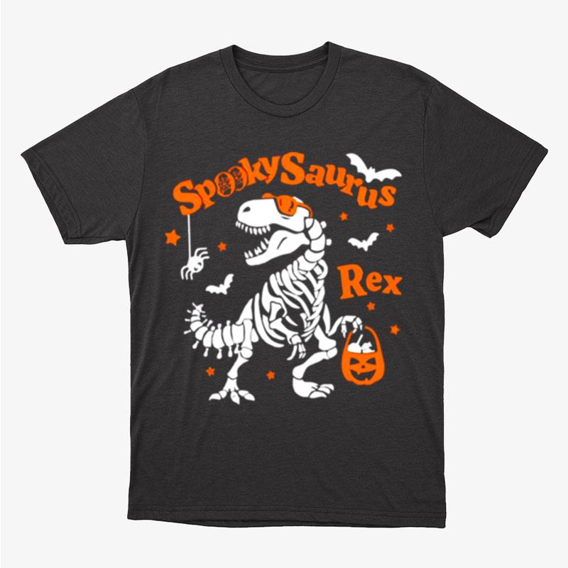 Halloween Dinosaur Fall Cut Files Kids Unisex T-Shirt Hoodie Sweatshirt