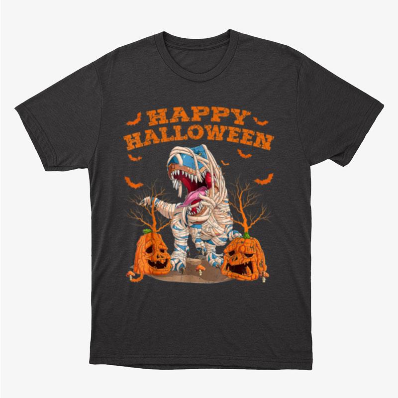 Halloween Dinosaur Rex Skeleton Scary Boys Kids Teens Unisex T-Shirt Hoodie Sweatshirt