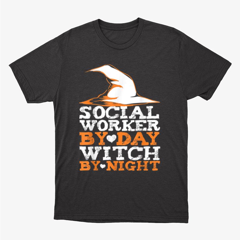 Halloween Witch & Social Worker Unisex T-Shirt Hoodie Sweatshirt