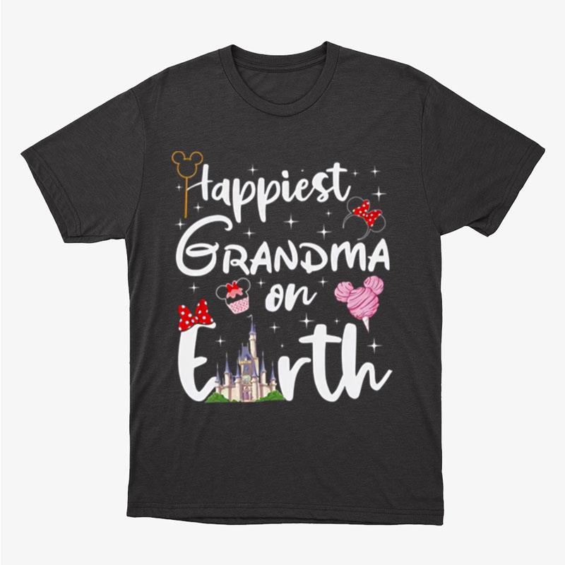 Happiest Grandma On Earth Disney Unisex T-Shirt Hoodie Sweatshirt