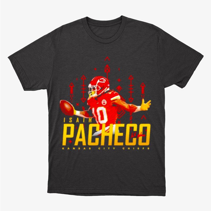 Isiah Pacheco Kansas City Chiefs Unisex T-Shirt Hoodie Sweatshirt