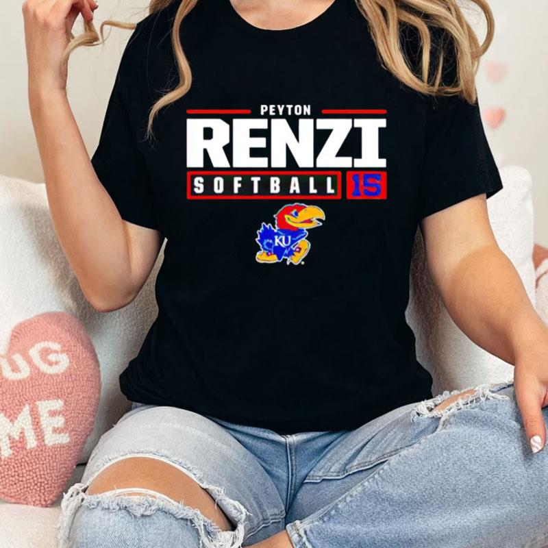 Kansas Jayhawks Peyton Renzi Softball Unisex T-Shirt Hoodie Sweatshirt