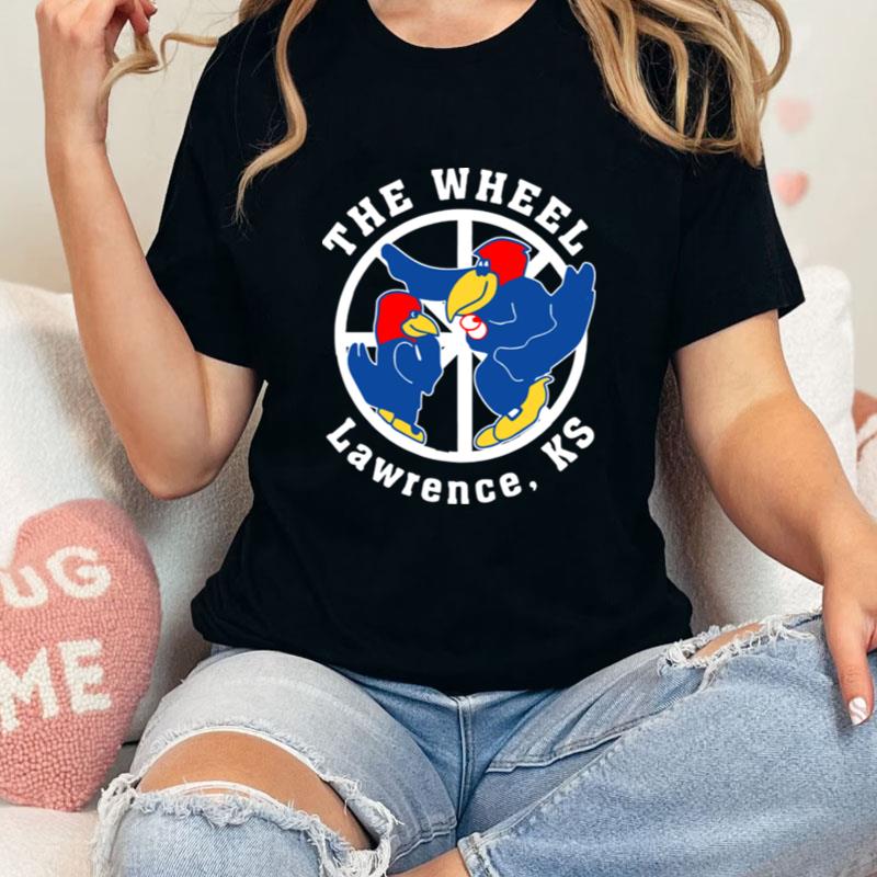 Kansas Jayhawks The Wheel Lawrence Ks Unisex T-Shirt Hoodie Sweatshirt