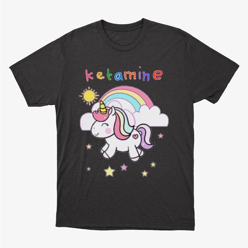 Ketamine Unicorn Horse Funny Unisex T-Shirt Hoodie Sweatshirt
