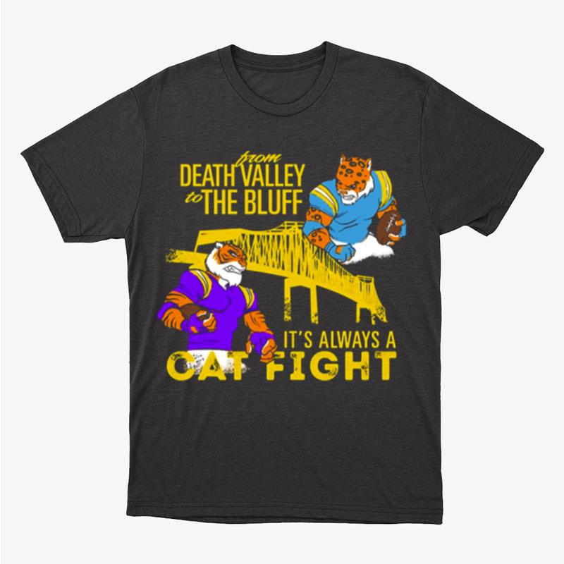 Lsu Football From Death Valley To The Bluff Unisex T-Shirt Hoodie Sweatshirt