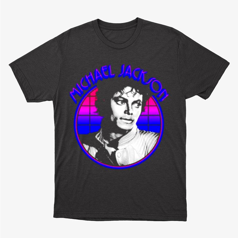 Michael Jackson Circle Photo Unisex T-Shirt Hoodie Sweatshirt