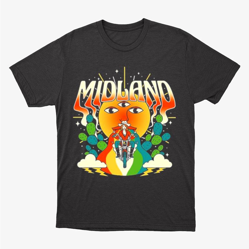 Mid Pop Art Midland Unisex T-Shirt Hoodie Sweatshirt