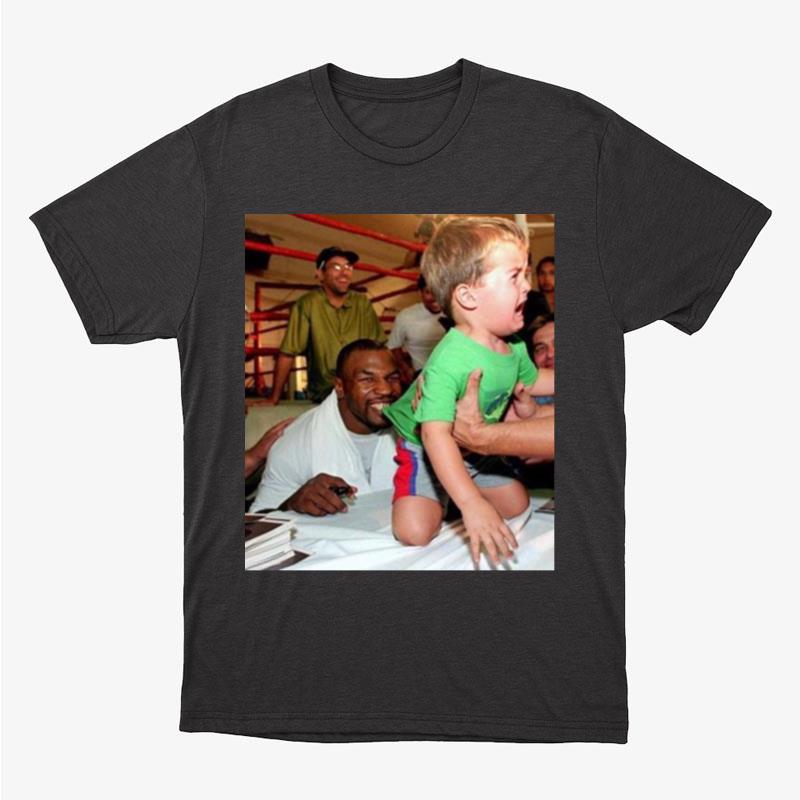 Mike Tyson Biting A Kid New Unisex T-Shirt Hoodie Sweatshirt