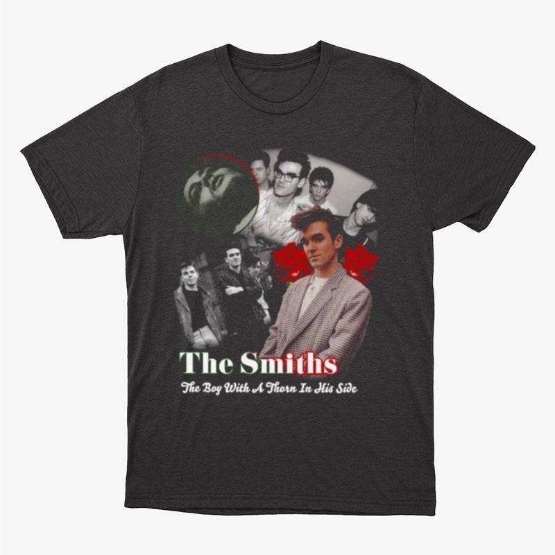Morrissey The Smiths Boy With A Thron In His Side Rose Music Unisex T-Shirt Hoodie Sweatshirt