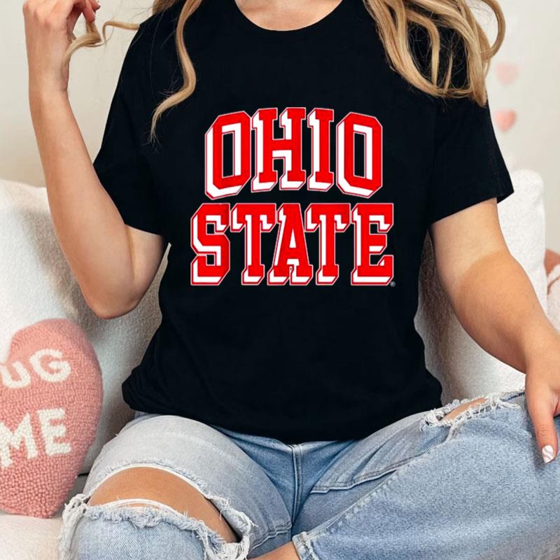 Ohio State Buckeyes Vintage Block Unisex T-Shirt Hoodie Sweatshirt