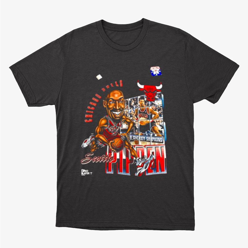 Scottie Pippen Funny Chibi Design Basketball Bulls Unisex T-Shirt Hoodie Sweatshirt
