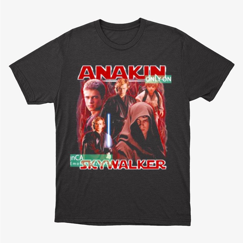 Star Wars Anakin Skywalker Vintage Unisex T-Shirt Hoodie Sweatshirt