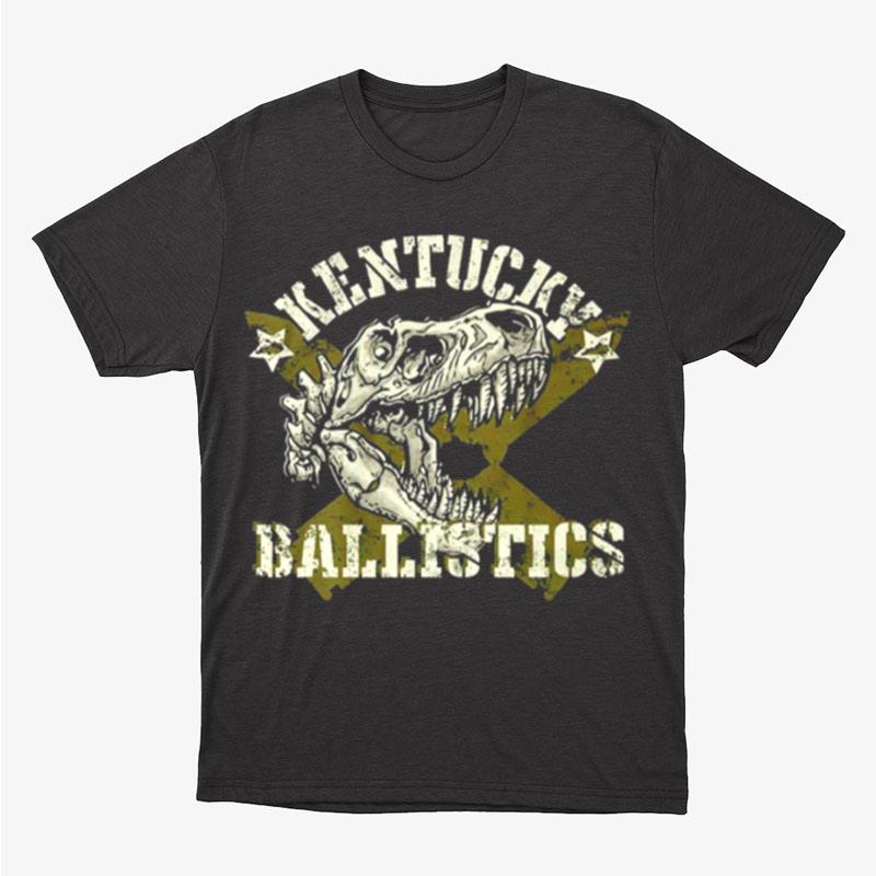 T Rex Skull Kentucky Ballistics Unisex T-Shirt Hoodie Sweatshirt