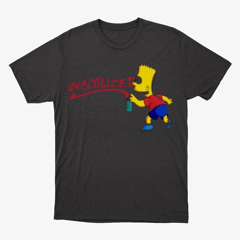 Uncivilized El Barto Unisex T-Shirt Hoodie Sweatshirt