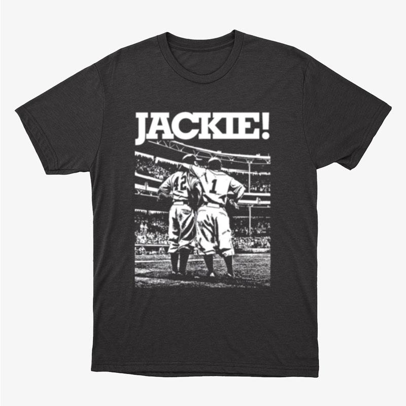 White Art Jackie Robinson Myth Brooklyn Unisex T-Shirt Hoodie Sweatshirt