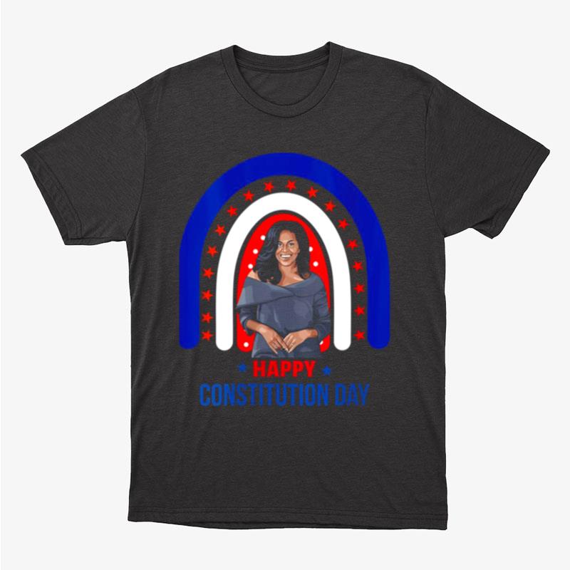 Womens Michelle Obama Constitution Day Women Melanin Queen Unisex T-Shirt Hoodie Sweatshirt