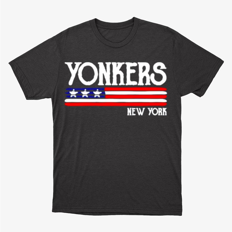 Yonkers New York Ny Usa Flag Unisex T-Shirt Hoodie Sweatshirt