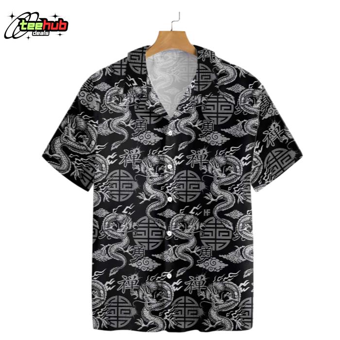 Asian Dragon Hawaiian Shirt